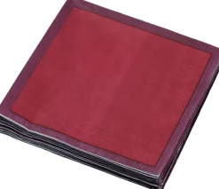 Online pap. serviet 33cm kirsebærrød Tilbehør Til Bordet