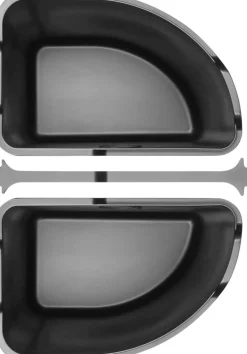 WESCO Skraldespande>Indsats til Multi Collector Affaldssystem (2 stk. mat sort 12L)