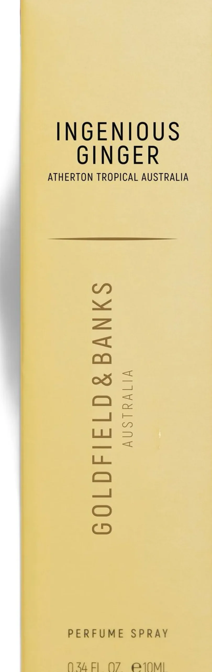 Goldfield & Banks Rejsestørrelser>INGENIOUS GINGER Perfume Travel Spray 10 ml