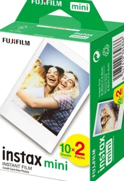instax mini 12, 2 x 10 shot mini film,Case + Fotoalbum-Fuji Film (Instax) New