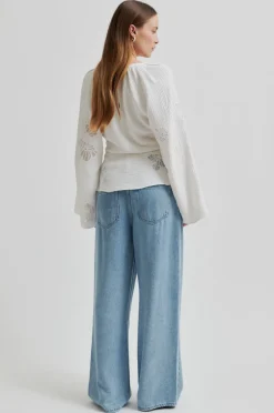 Irvine Denim Jeans-Second Female New