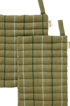 Online Ito Pot Holder - Set of 2 - Seaweed Tekstiler Til Køkkenet