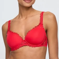 Sale Jane hjerteformet bh med vattering Dame Bh'Er