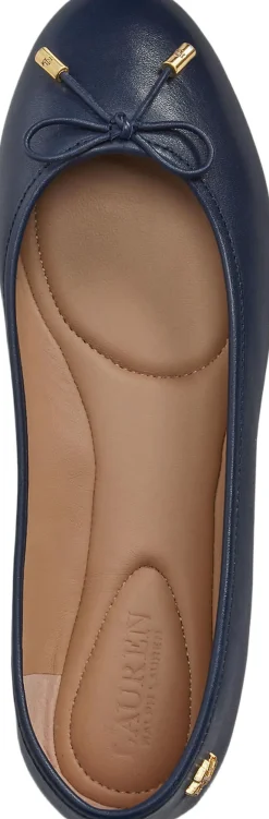 Jayna Nappa Leather Flat-Lauren Ralph Lauren Sale