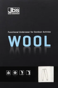 Hot long johns with fly wool Undertøj