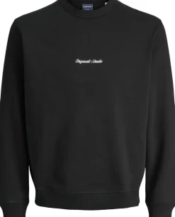 JORNORREBRO EMB SWEAT CREW NOOS JNR-Jack & Jones Hot