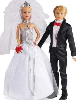 Børn JUDITH Dukker & Tilbehør>BRUDEPAR mSLØR M. M