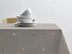 Outlet Juledug 140x320 Christmas Hearts Embroidery Rose Tekstiler Til Borddækning|Juletekstiler