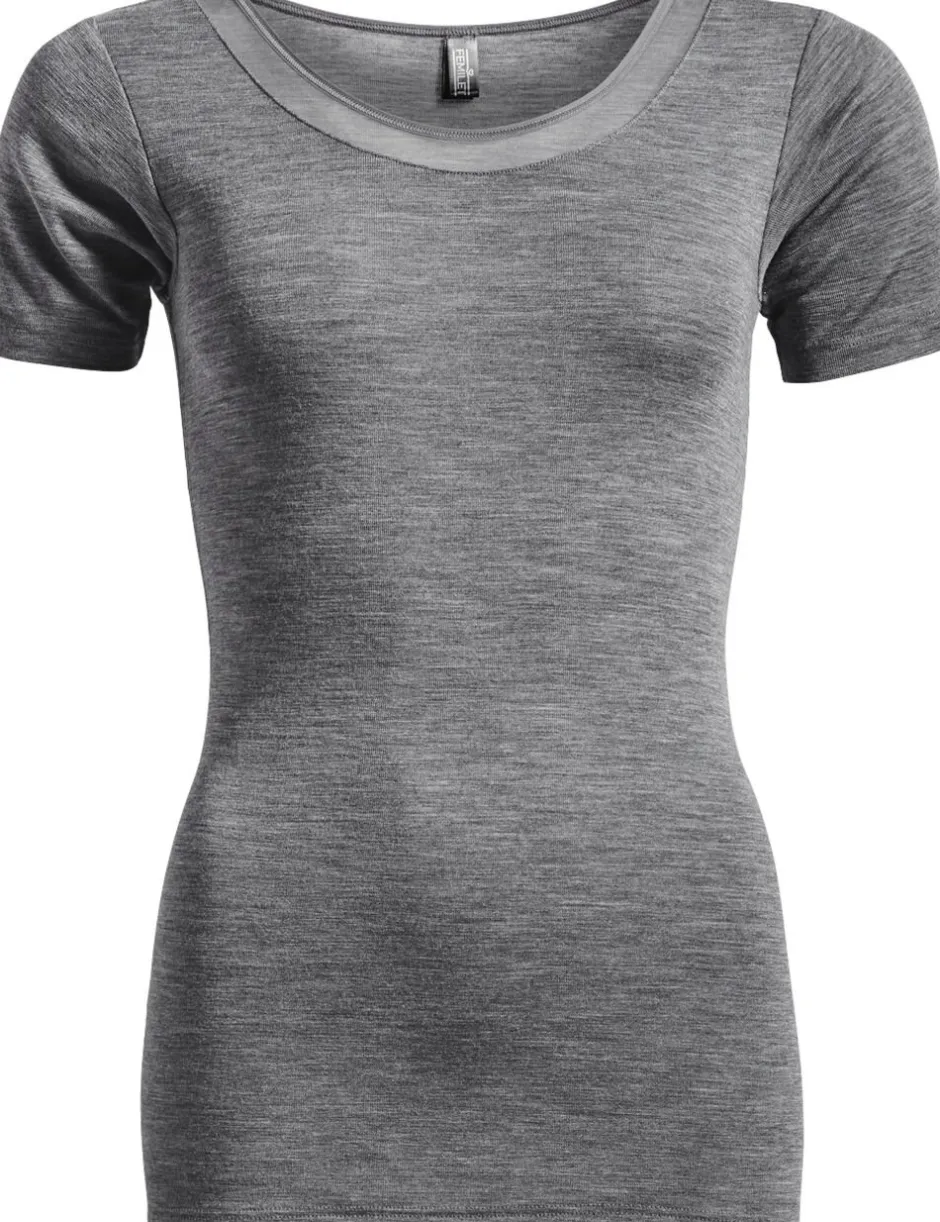 Dame Femilet Uldundertøj|Undertrøjer>Juliana T-shirt