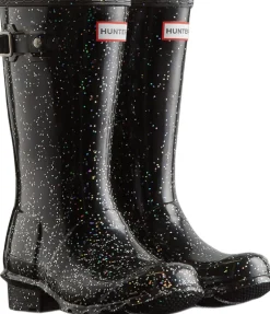 Børn Hunter Gummistøvler>JUNIOR ORIGINALS GIANT GLITTER BOOT