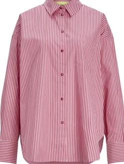 Dame JJXX Bluser & Skjorter>JXJAMIE LS RELAXED POPLIN SHIRT NOO