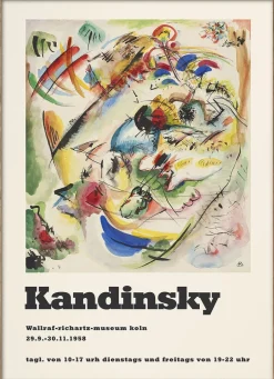 Kandinsky 9-Poster & Frame New