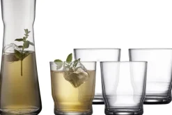 Karaffelsæt Lissabon 5 dele Klar-Lyngby Glas Hot