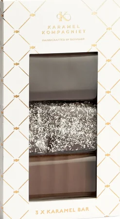 Karamel bar- Gaveæske 3 stk-Karamel Kompagniet