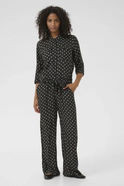 Dame Kaffe Buksedragter>KArutie Jumpsuit