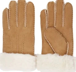 Online KELLY - GLOWES - SHEEP SKIN W/ SHEARLING CUFF Dame Handsker & Vanter