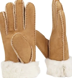 Online KELLY - GLOWES - SHEEP SKIN W/ SHEARLING CUFF Dame Handsker & Vanter