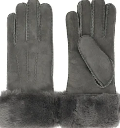 Dame Lovelies Handsker & Vanter>KELLY LONG - GLOWES - SHEEP SKIN W/ SHEARLING CUFF