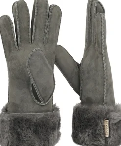 Dame Lovelies Handsker & Vanter>KELLY LONG - GLOWES - SHEEP SKIN W/ SHEARLING CUFF