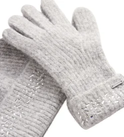 Børn Ted Baker Vanter & Luffer|Huer & Hatte>KERIIS Rhinestone Knitted Hat and G