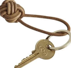 Outlet Keyring Knot - natur Dame Nøgleringe