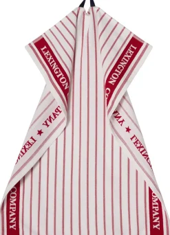 Lexington Håndklæder>Køkkenhåndklæde stribet i økologisk bomuld