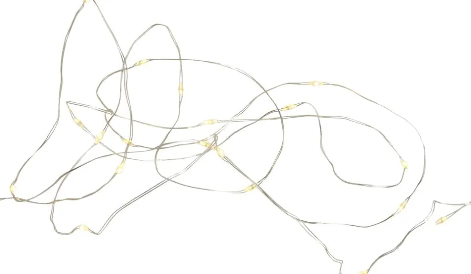 Sale Knirke , Clear/Silver , 7,9m+3m Lyskæder