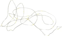 Online Knirke 20L, Klar/Sølv Lyskæder