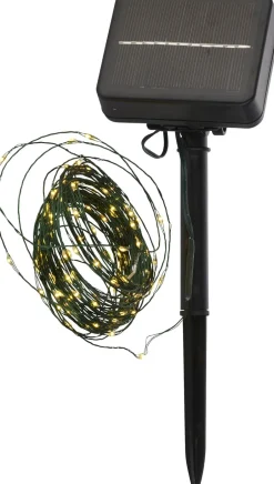 Sale Knirke Solar 120L, 11,9m+2m, Green Elektriske Julelys