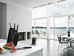 Eva Solo Køkkenknive & Sakse>Knivblok skrå black