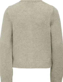 Dame ONLY Strik>KOGCODY L/S O-NECK BOW CARDIGAN KNT