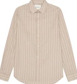 Sale Konrad Melange Striped Shirt Skjorter|Julegaver