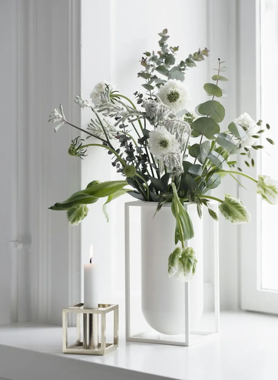 Kubus 1, Candle Holder, Black-Audo Copenhagen