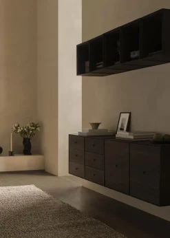 Kubus 1, Candle Holder, Black-Audo Copenhagen