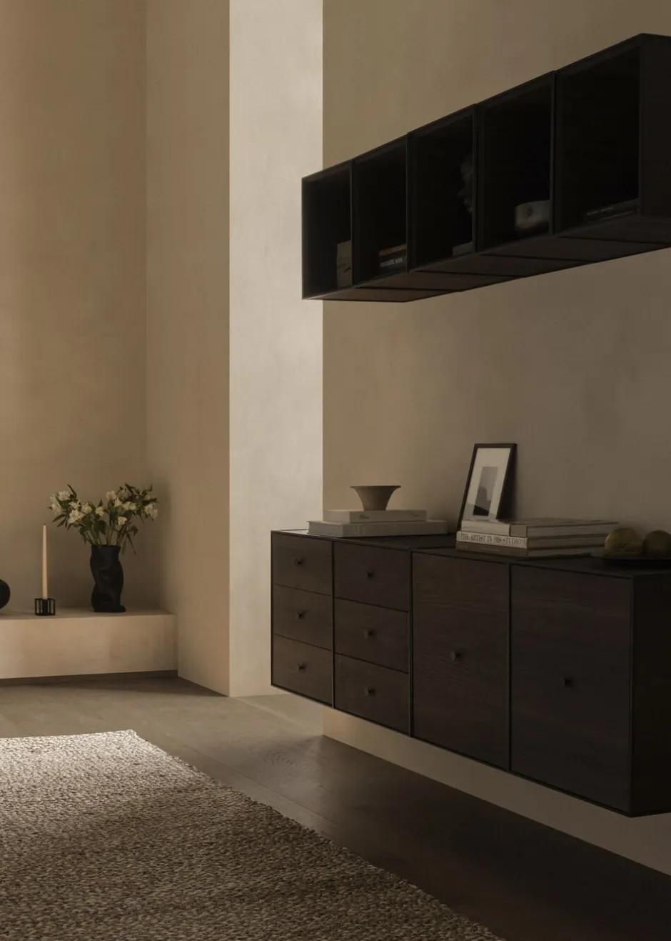 Kubus 1, Candle Holder, Black-Audo Copenhagen