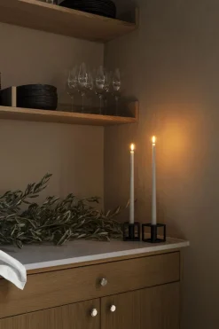 Kubus 1, Candle Holder, Black-Audo Copenhagen