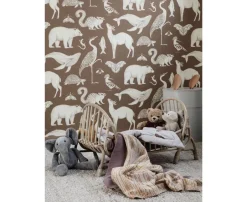 Børn Ferm Living Dukker & Tilbehør>Kuku Doll Bed - Natural