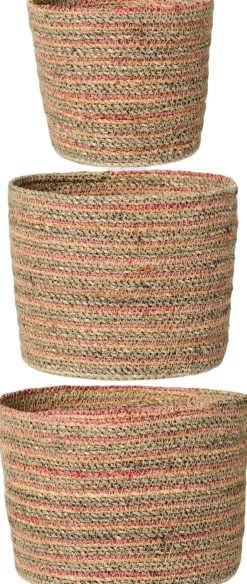 Ib Laursen Opbevaring>Kurvesæt a 3 multifarvet cylinderformet