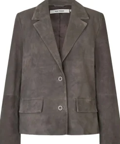 Kylie Suede Blazer-Oval Square Online