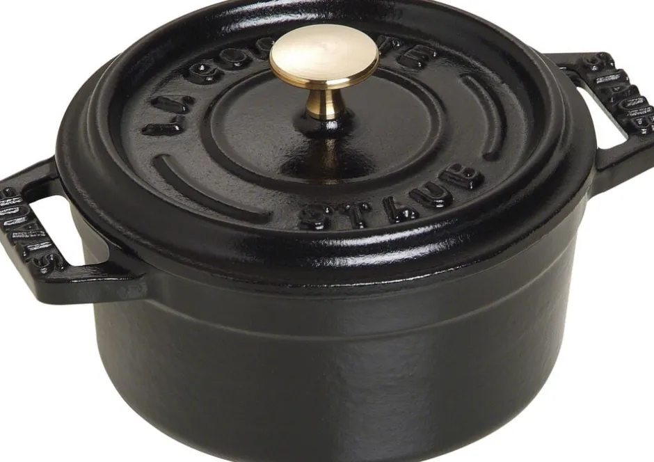 Staub Gryder & Pander>La Cocotte 10 cm sort