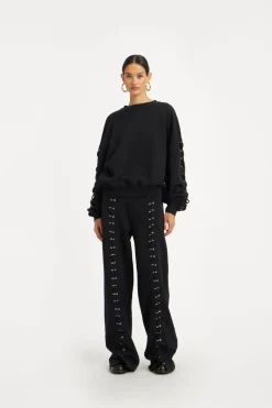 LACING CREWNECK-ROTATE Birger Christensen Discount