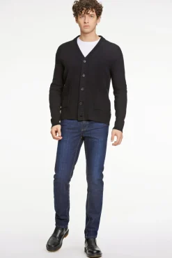 Lambswool button cardigan-Lindbergh Online