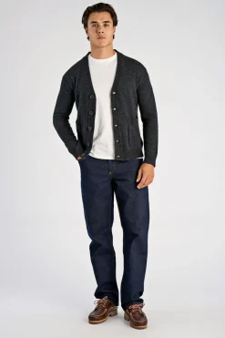 Best Lambswool button cardigan Strik