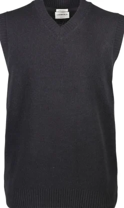 Lindbergh Jakkesæt & Blazere>Lambswool v-neck slipover