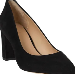 Lanette Suede Block-Heel Pump-Lauren Ralph Lauren Best