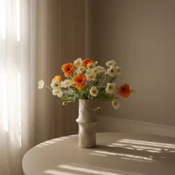 New Large Poppy Flower Kunstige Blomster & Træer