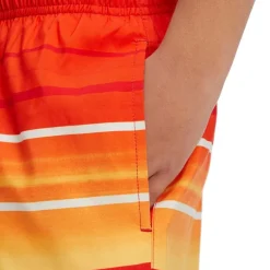 Lario Ripper Badeshorts-Firefly Hot