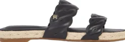 Dame Tommy Hilfiger Sandaler>LEATHER ROPE ESPADRILLE MULE