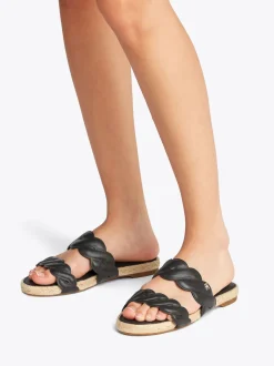 Dame Tommy Hilfiger Sandaler>LEATHER ROPE ESPADRILLE MULE