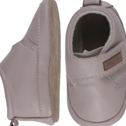 Leather Slippers with velcro-Melton